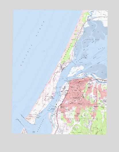 Eureka, CA USGS Topographic Map