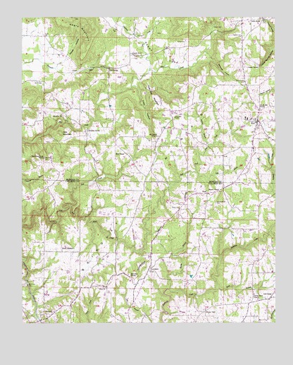 Eva, AL USGS Topographic Map