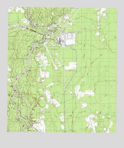 Evadale, TX USGS Topographic Map