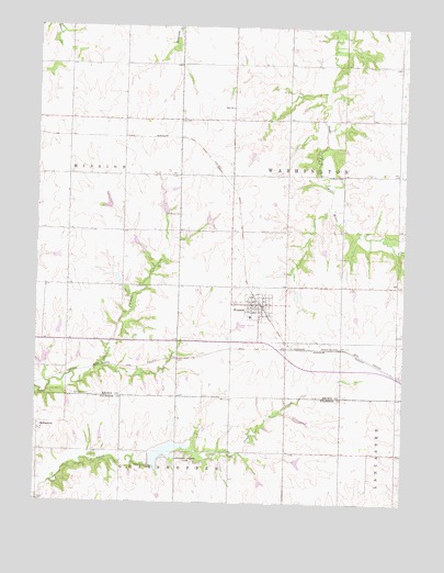 Everest, KS USGS Topographic Map