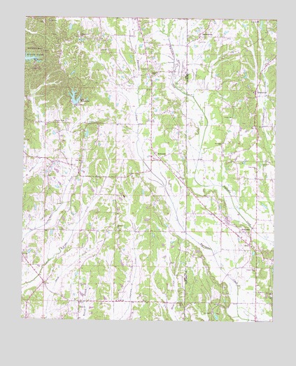 Evergreen, MS USGS Topographic Map