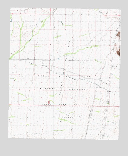 Armenta Well, AZ USGS Topographic Map