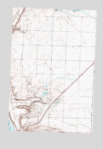 Evergreen Ridge, WA USGS Topographic Map