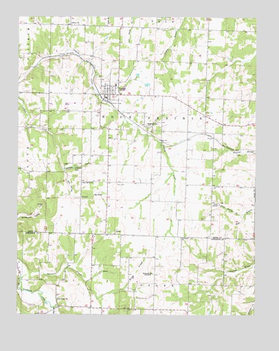 Everton, MO USGS Topographic Map
