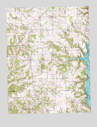 Everton, IN USGS Topographic Map