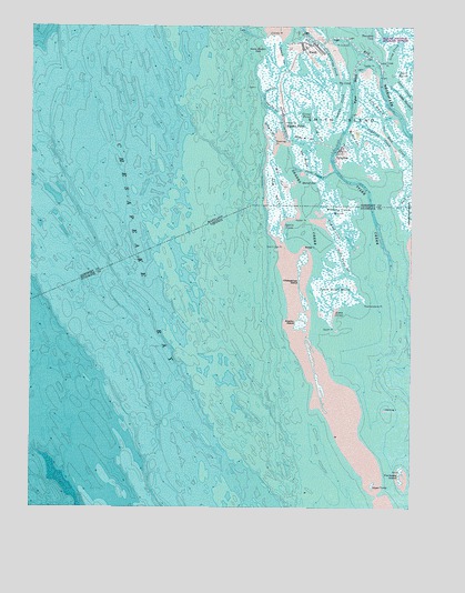 Ewell, MD USGS Topographic Map