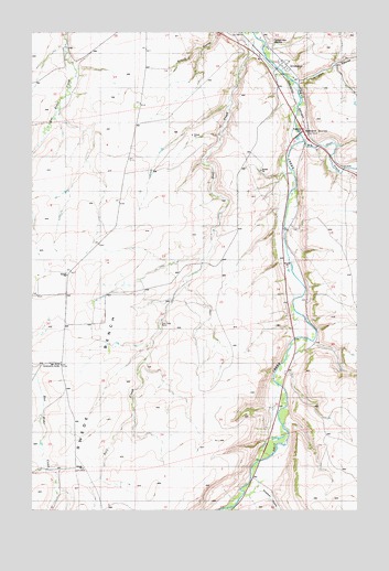 Armington, MT USGS Topographic Map