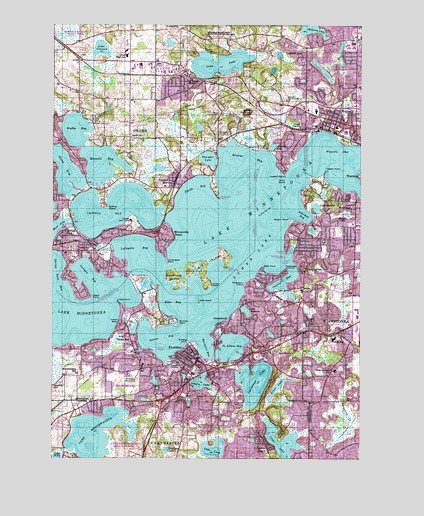 Excelsior, MN USGS Topographic Map