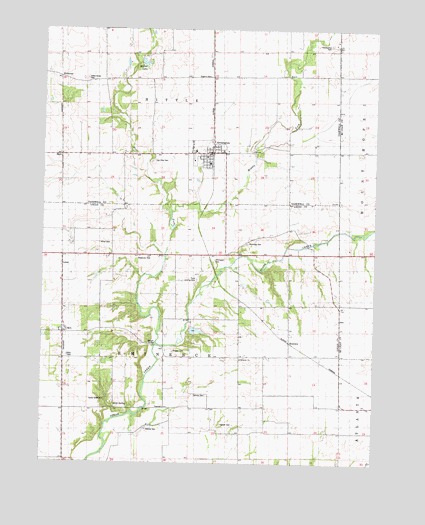 Armington, IL USGS Topographic Map