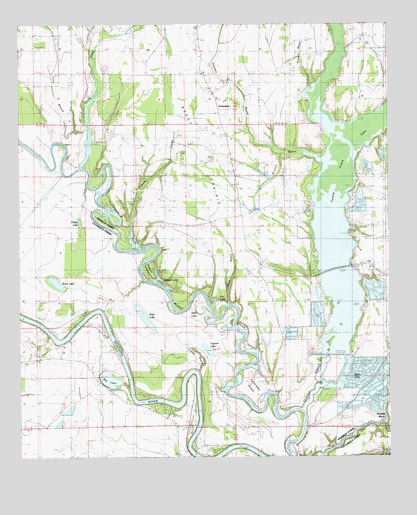 Extension, LA USGS Topographic Map
