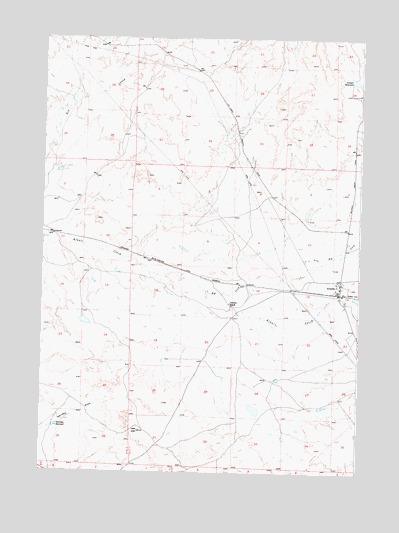 Arminto, WY USGS Topographic Map