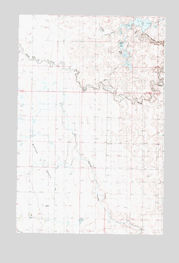 Eyraud Lakes, MT USGS Topographic Map