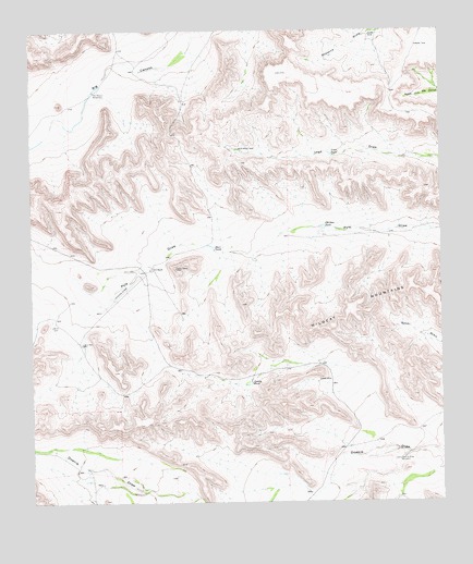 F C Ranch, TX USGS Topographic Map