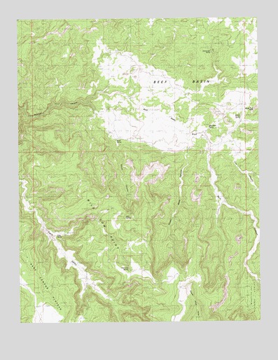 Fable Valley, UT USGS Topographic Map
