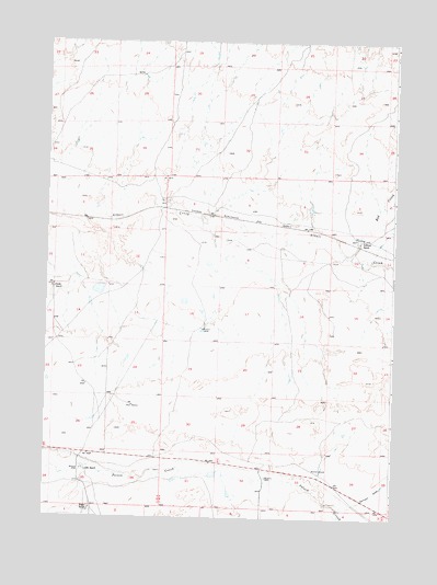 Arminto NW, WY USGS Topographic Map