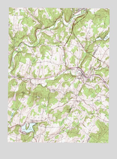 Factoryville, PA USGS Topographic Map