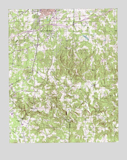 Fair Grove, NC USGS Topographic Map