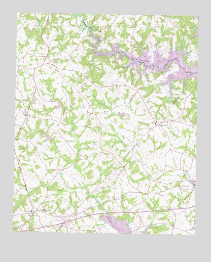 Fair Play, SC USGS Topographic Map