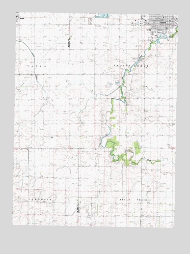 Fairbury, IL USGS Topographic Map