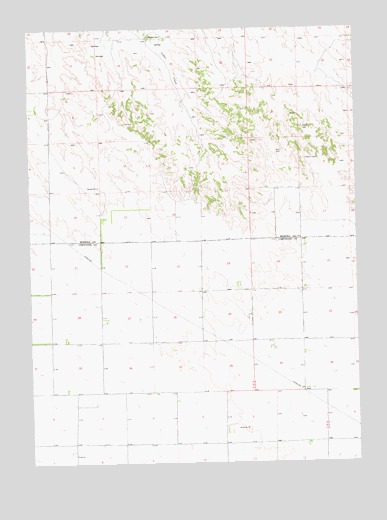 Fairchild Ranch, NE USGS Topographic Map