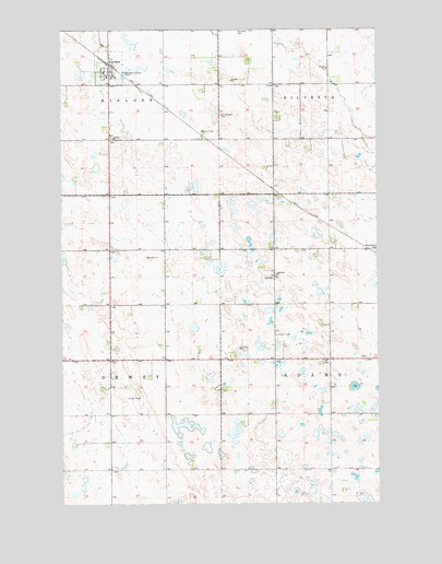 Fairdale, ND USGS Topographic Map