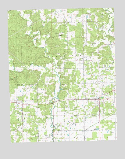 Fairdealing, MO USGS Topographic Map