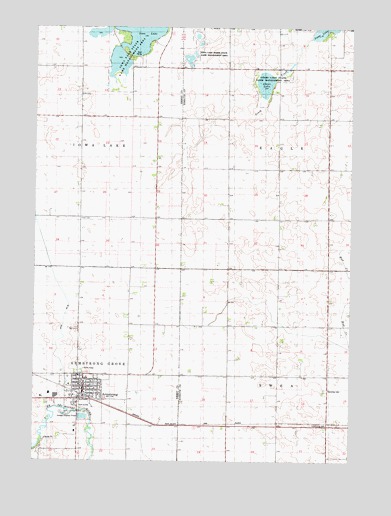 Armstrong, IA USGS Topographic Map