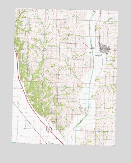 Fairfax, MO USGS Topographic Map