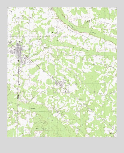 Fairfax, SC USGS Topographic Map