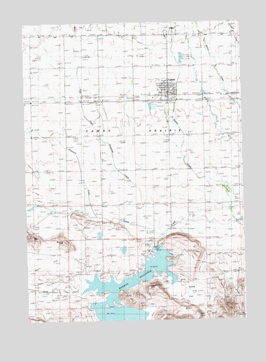 Fairfield, ID USGS Topographic Map
