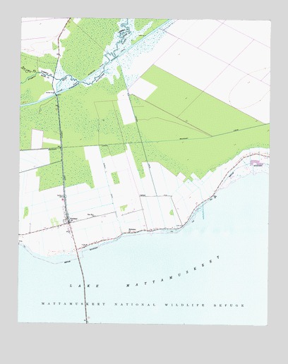 Fairfield, NC USGS Topographic Map