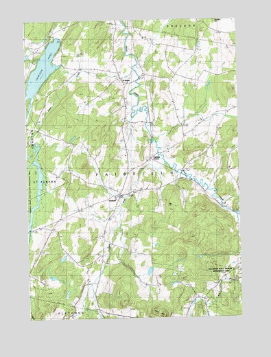 Fairfield, VT USGS Topographic Map