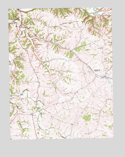Fairfield, KY USGS Topographic Map