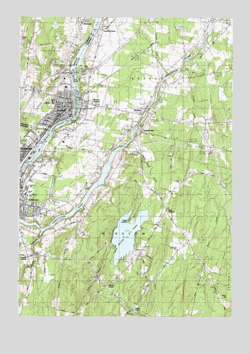 Fairfield, ME USGS Topographic Map