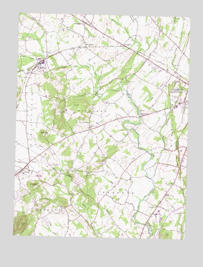 Fairfield, PA USGS Topographic Map