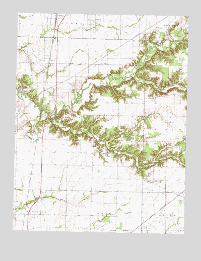 Fairman, IL USGS Topographic Map