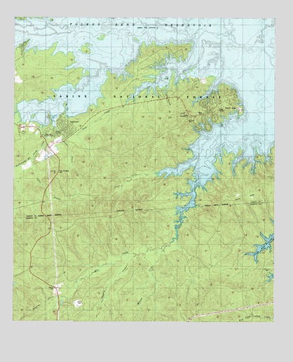 Fairmount, TX USGS Topographic Map