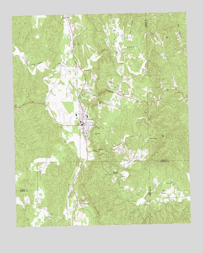 Fairmount, GA USGS Topographic Map