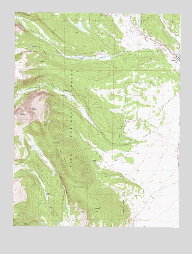 Fairplay West, CO USGS Topographic Map