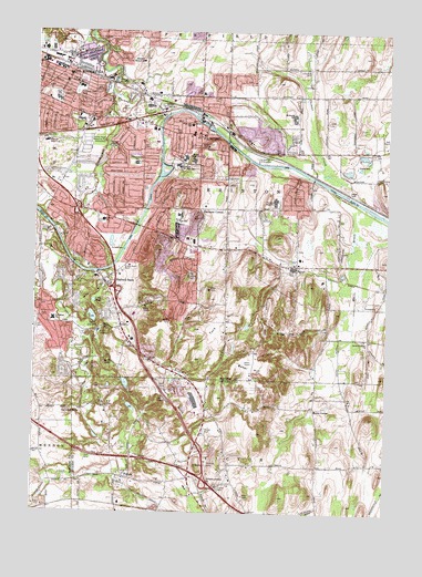 Fairport, NY USGS Topographic Map