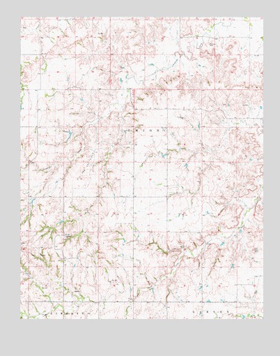 Fairvalley SE, OK USGS Topographic Map