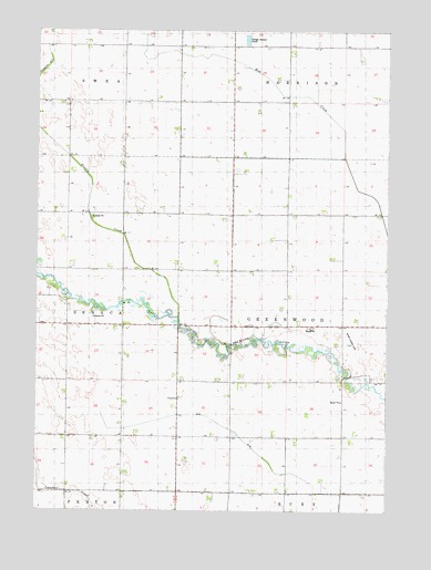 Armstrong SE, IA USGS Topographic Map
