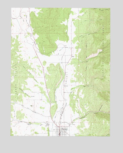 Fairview, UT USGS Topographic Map