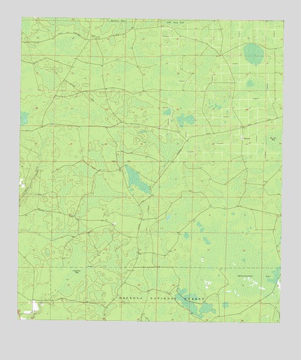 Fairview, FL USGS Topographic Map