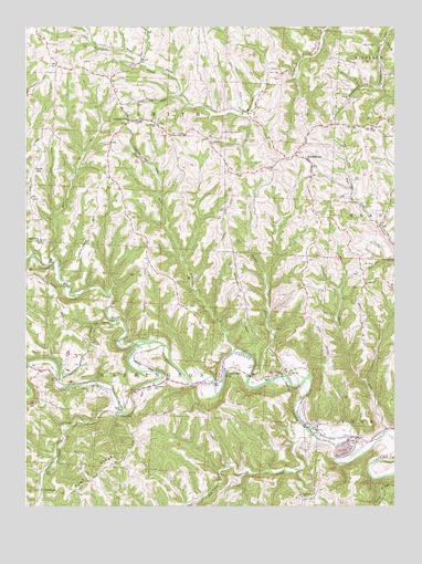 Armstrongs Mills, OH USGS Topographic Map