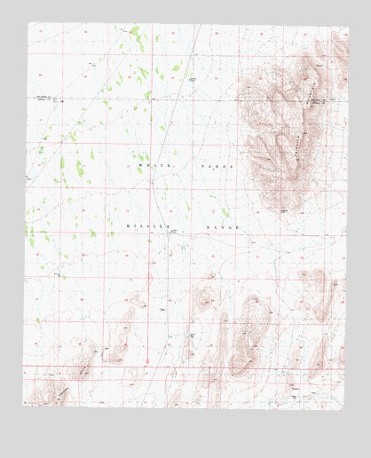 Fairview Mountain, NM USGS Topographic Map