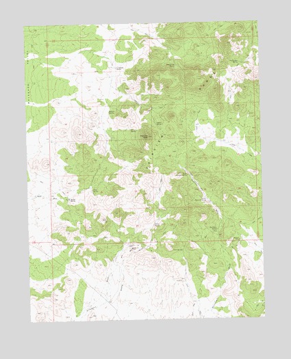 Fairview Peak, NV USGS Topographic Map