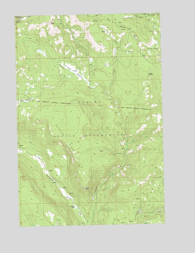 Fairview Ridge, WA USGS Topographic Map