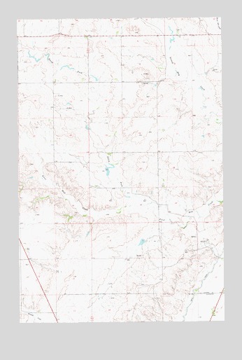 Fairview SW, MT USGS Topographic Map