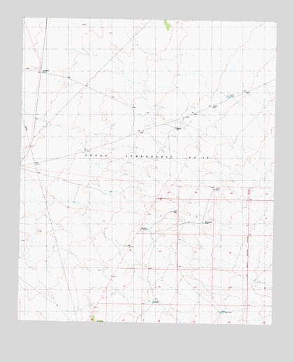 Fairview Well, NM USGS Topographic Map